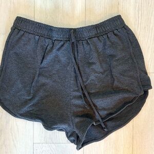 Dark Grey Shien Casual Shorts